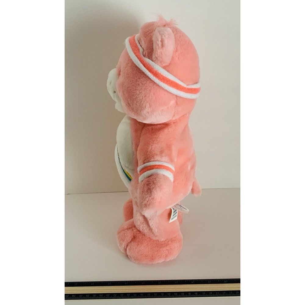 VTG Care Bears 2004 Fit N Fun Sing Dance Exercise Rainbow Cheer Plush TESTED - Picture 2 of 7